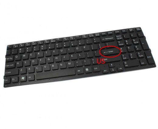 Tastatura Sony Vaio VPCF219. Keyboard Sony Vaio VPCF219. Tastaturi laptop Sony Vaio VPCF219. Tastatura notebook Sony Vaio VPCF219