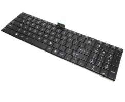 Tastatura Toshiba Satellite C50T-A Neagra. Keyboard Toshiba Satellite C50T-A Neagra. Tastaturi laptop Toshiba Satellite C50T-A Neagra. Tastatura notebook Toshiba Satellite C50T-A Neagra