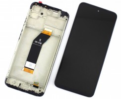 Display Xiaomi Redmi 10 2021 cu Rama Black Negru. Ecran Xiaomi Redmi 10 2021 cu Rama Black Negru
