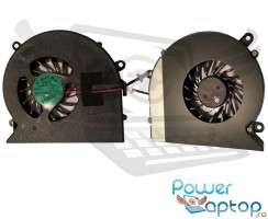 Cooler laptop HP Pavilion dv7 1080. Ventilator procesor HP Pavilion dv7 1080. Sistem racire laptop HP Pavilion dv7 1080