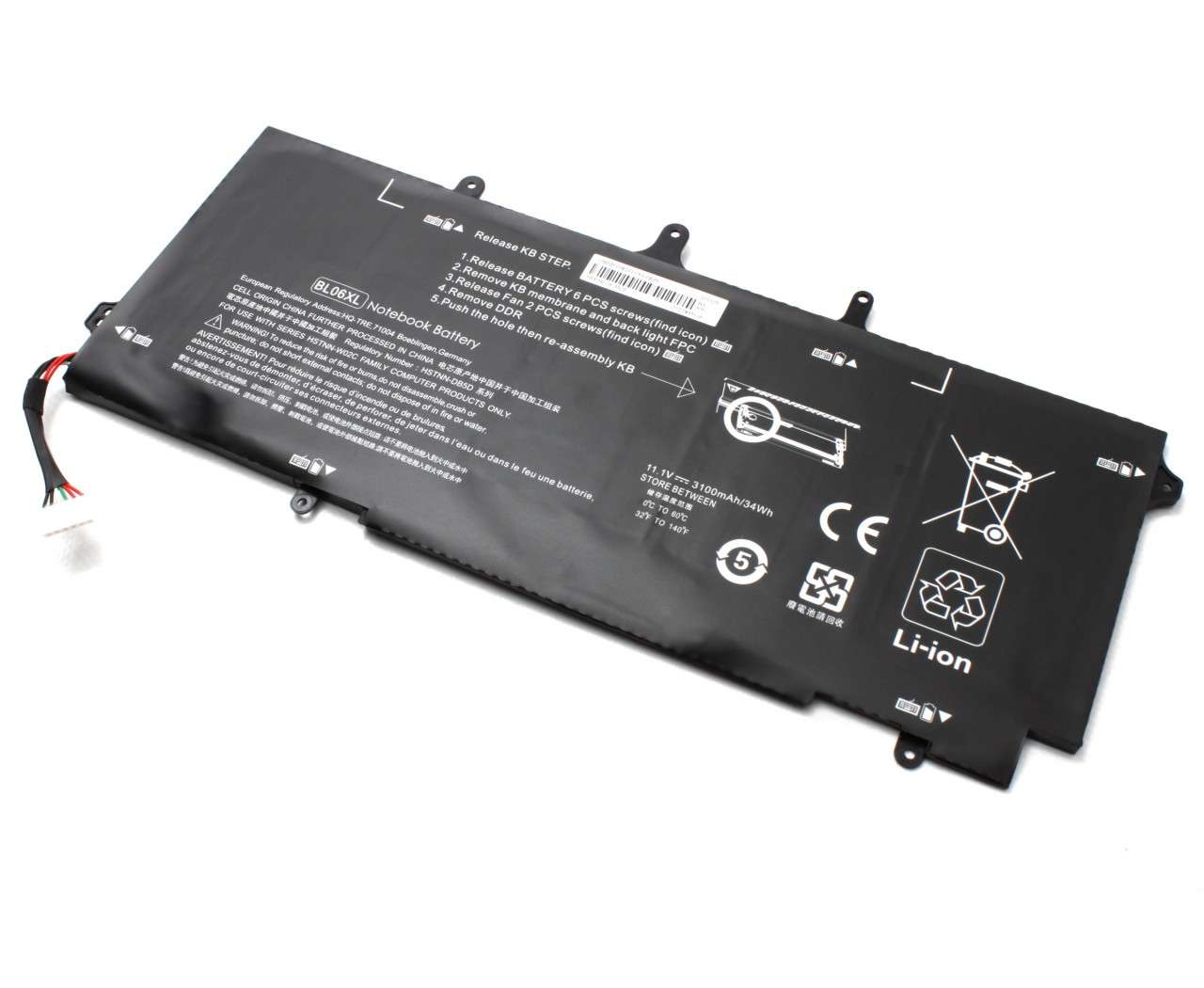 Baterie HP EliteBook 1040 G2 3100mAh 1040 imagine noua reconect.ro