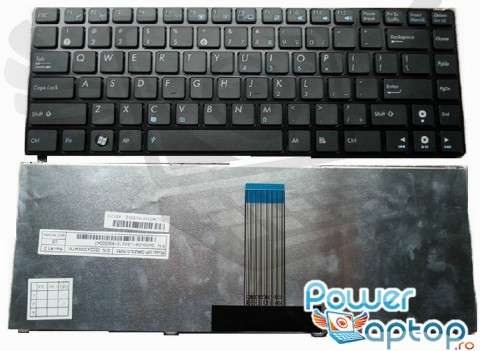 Tastatura Asus UL20FT rama neagra. Keyboard Asus UL20FT rama neagra. Tastaturi laptop Asus UL20FT rama neagra. Tastatura notebook Asus UL20FT rama neagra