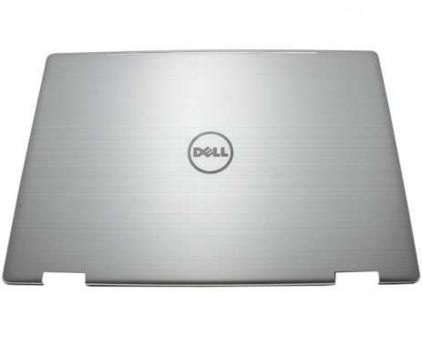 Carcasa Display Dell 15MF 7579 pentru laptop cu touchscreen. Cover Display Dell 15MF 7579. Capac Display Dell 15MF 7579 Argintie