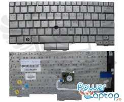 Tastatura HP EliteBook 2710P argintie. Keyboard HP EliteBook 2710P argintie. Tastaturi laptop HP EliteBook 2710P argintie. Tastatura notebook HP EliteBook 2710P argintie