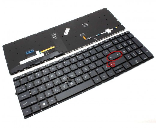 Tastatura HP EliteBook 855 G8 iluminata. Keyboard HP EliteBook 855 G8. Tastaturi laptop HP EliteBook 855 G8. Tastatura notebook HP EliteBook 855 G8