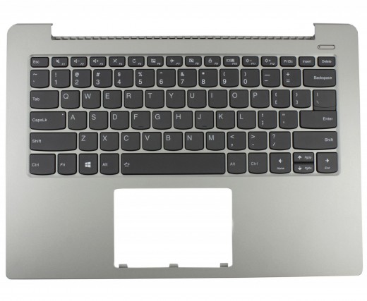 Tastatura Lenovo FRU5CB0R61142 Gri cu Palmrest Argintiu iluminata backlit. Keyboard Lenovo FRU5CB0R61142 Gri cu Palmrest Argintiu. Tastaturi laptop Lenovo FRU5CB0R61142 Gri cu Palmrest Argintiu. Tastatura notebook Lenovo FRU5CB0R61142 Gri cu Palmrest Argintiu