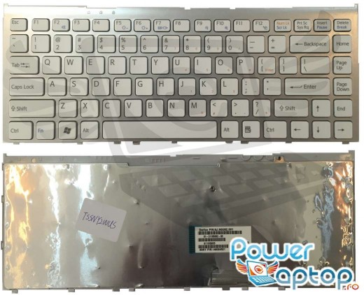 Tastatura Sony Vaio VGN-FW378DH alba. Keyboard Sony Vaio VGN-FW378DH alba. Tastaturi laptop Sony Vaio VGN-FW378DH alba. Tastatura notebook Sony Vaio VGN-FW378DH alba