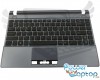Tastatura Asus  U24 neagra cu Palmrest argintiu metalizat. Keyboard Asus  U24 neagra cu Palmrest argintiu metalizat. Tastaturi laptop Asus  U24 neagra cu Palmrest argintiu metalizat. Tastatura notebook Asus  U24 neagra cu Palmrest argintiu metalizat