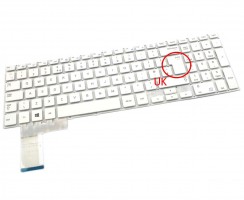 Tastatura Samsung  NP510R5E alba. Keyboard Samsung  NP510R5E. Tastaturi laptop Samsung  NP510R5E. Tastatura notebook Samsung  NP510R5E