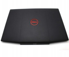 Carcasa Display Dell 747KP. Cover Display Dell 747KP. Capac Display Dell 747KP Neagra cu Logo Rosu