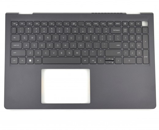 Tastatura Dell Inspiron 15 3520 Neagra cu Palmrest Negru iluminata backlit. Keyboard Dell Inspiron 15 3520 Neagra cu Palmrest Negru. Tastaturi laptop Dell Inspiron 15 3520 Neagra cu Palmrest Negru. Tastatura notebook Dell Inspiron 15 3520 Neagra cu Palmrest Negru