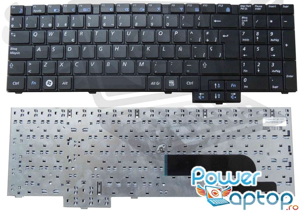 Tastatura Samsung V106360BS1 imagine 2021 powerlaptop.ro
