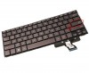 Tastatura Asus  0K200 00030300 maro iluminata. Keyboard Asus  0K200 00030300. Tastaturi laptop Asus  0K200 00030300. Tastatura notebook Asus  0K200 00030300