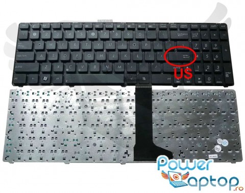 Tastatura Asus  U56. Keyboard Asus  U56. Tastaturi laptop Asus  U56. Tastatura notebook Asus  U56