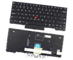 Tastatura Lenovo ThinkPad L14 Gen 1 Type 20U1 Neagra cu TrackPoint iluminata backlit. Keyboard Lenovo ThinkPad L14 Gen 1 Type 20U1 Neagra cu TrackPoint. Tastaturi laptop Lenovo ThinkPad L14 Gen 1 Type 20U1 Neagra cu TrackPoint. Tastatura notebook Lenovo ThinkPad L14 Gen 1 Type 20U1 Neagra cu TrackPoint