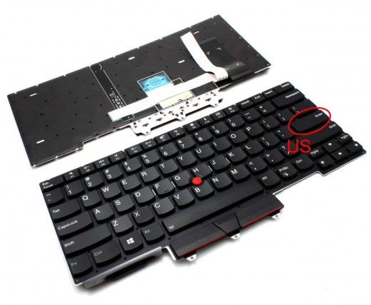 Tastatura Lenovo ThinkPad E14 GEN 1 2020 iluminata. Keyboard Lenovo ThinkPad E14 GEN 1 2020. Tastaturi laptop Lenovo ThinkPad E14 GEN 1 2020. Tastatura notebook Lenovo ThinkPad E14 GEN 1 2020