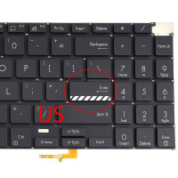 Tastatura Asus ASM21N63USJ iluminata layout US fara rama enter mic