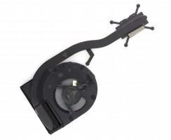 Cooler laptop Lenovo AT1HM002DT0 cu heatpipe. Ventilator procesor Lenovo AT1HM002DT0. Sistem racire laptop Lenovo AT1HM002DT0