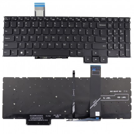 Tastatura Lenovo Legion Pro 7 16IRX8 iluminata. Keyboard Lenovo Legion Pro 7 16IRX8. Tastaturi laptop Lenovo Legion Pro 7 16IRX8. Tastatura notebook Lenovo Legion Pro 7 16IRX8