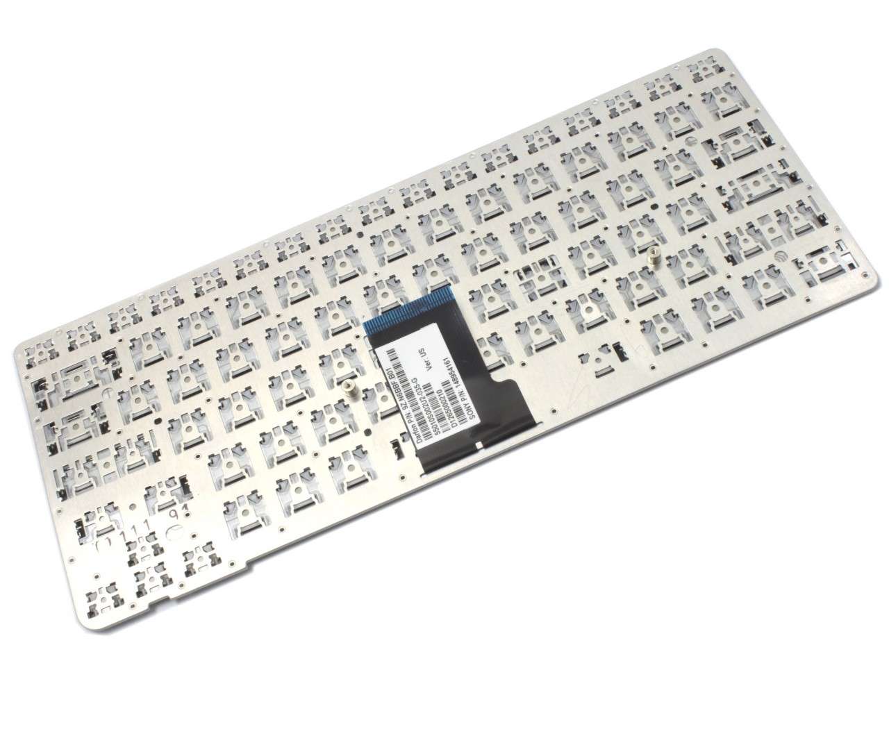 Tastatura argintie Sony Vaio VPC CA15FG layout US fara rama enter mic