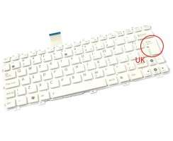 Tastatura Asus Eee PC 1015P alba. Keyboard Asus Eee PC 1015P. Tastaturi laptop Asus Eee PC 1015P. Tastatura notebook Asus Eee PC 1015P