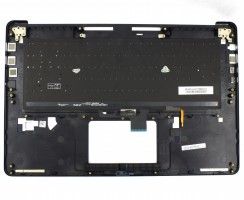 Tastatura Asus Zenbook Pro UX550GD Neagra cu Palmrest Albastru Inchis iluminata backlit