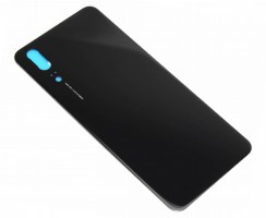 Capac Baterie Huawei P20 Negru Black. Capac Spate Huawei P20 Negru Black