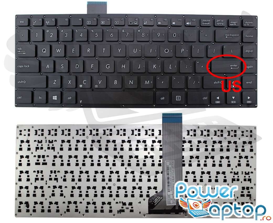 Tastatura Asus VivoBook S400E ASUS imagine noua reconect.ro