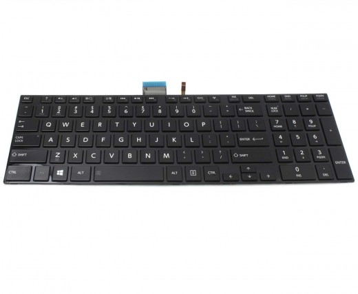 Tastatura Toshiba Satellite L55 iluminata backlit. Keyboard Toshiba Satellite L55 iluminata backlit. Tastaturi laptop Toshiba Satellite L55 iluminata backlit. Tastatura notebook Toshiba Satellite L55 iluminata backlit