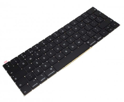 Tastatura Apple MacBook Pro Retina 15 A1990 Mid 2018 iluminata backlit UK. Keyboard Apple MacBook Pro Retina 15 A1990 Mid 2018 iluminata backlit. Tastaturi laptop Apple MacBook Pro Retina 15 A1990 Mid 2018 iluminata backlit. Tastatura notebook Apple MacBook Pro Retina 15 A1990 Mid 2018 iluminata backlit