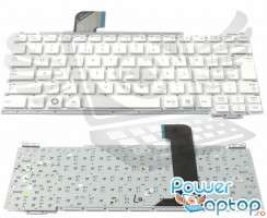 Tastatura Samsung  NP NC110 alba. Keyboard Samsung  NP NC110. Tastaturi laptop Samsung  NP NC110. Tastatura notebook Samsung  NP NC110