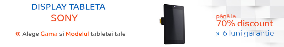 display tableta sony