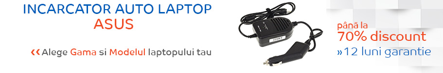 incarcator auto laptop asus