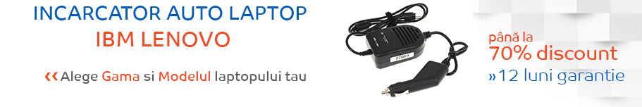 incarcator auto laptop ibm lenovo