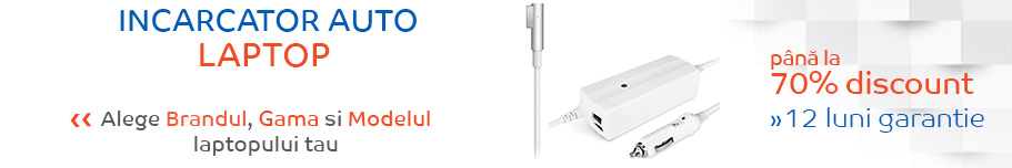 incarcator auto laptop
