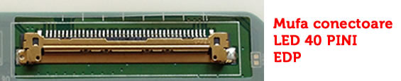 Mufa conectoare display laptop Innolux N156BGN-E43 REV C1 15.6