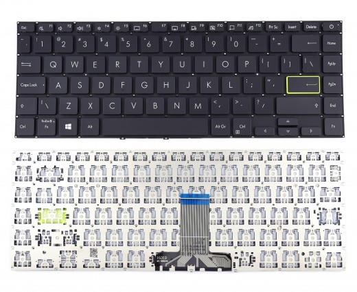 Tastatura Asus VivoBook 14 K413EA Neagra. Keyboard Asus VivoBook 14 K413EA. Tastaturi laptop Asus VivoBook 14 K413EA. Tastatura notebook Asus VivoBook 14 K413EA