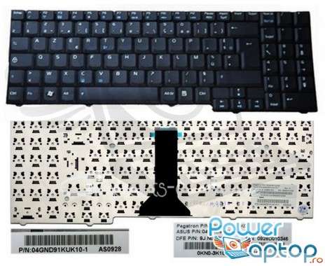 Tastatura Asus X56R . Keyboard Asus X56R . Tastaturi laptop Asus X56R . Tastatura notebook Asus X56R