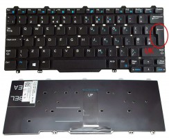 Tastatura Dell Latitude 3340. Keyboard Dell Latitude 3340. Tastaturi laptop Dell Latitude 3340. Tastatura notebook Dell Latitude 3340