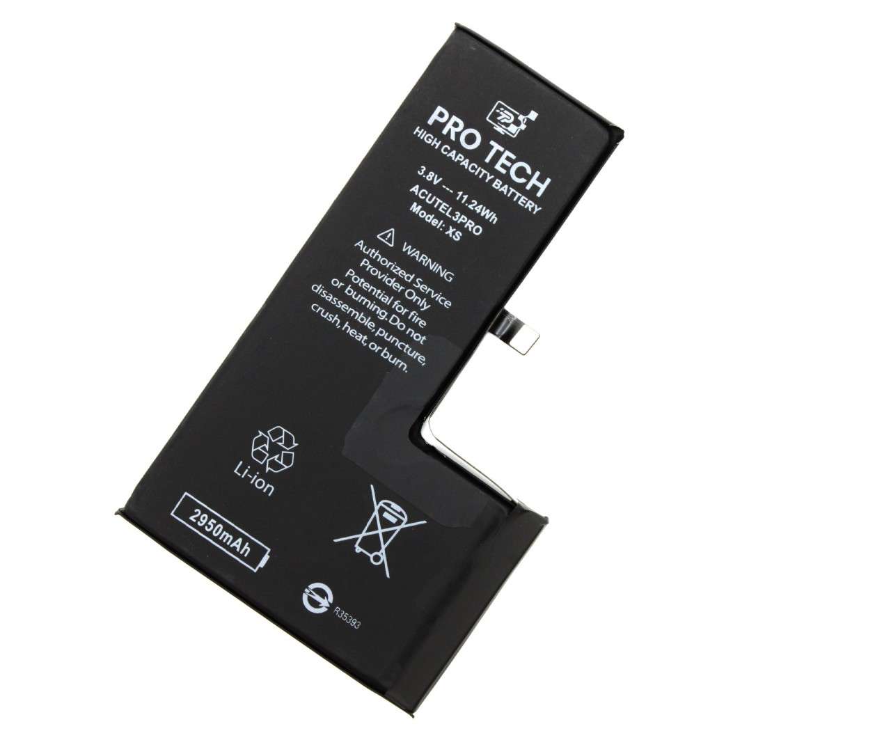 Baterie Acumulator iPhone XS High Capacity Autonomie Marita 2950mAh Protech 2950mAh 2950mAh