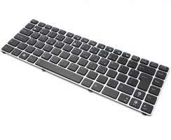 Tastatura Asus EEE PC 1225 neagra cu Rama gri. Keyboard Asus EEE PC 1225 neagra cu Rama gri. Tastaturi laptop Asus EEE PC 1225 neagra cu Rama gri. Tastatura notebook Asus EEE PC 1225 neagra cu Rama gri