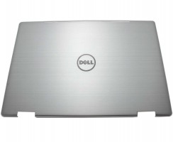 Carcasa Display Dell GCPWV pentru laptop cu touchscreen. Cover Display Dell GCPWV. Capac Display Dell GCPWV Argintie