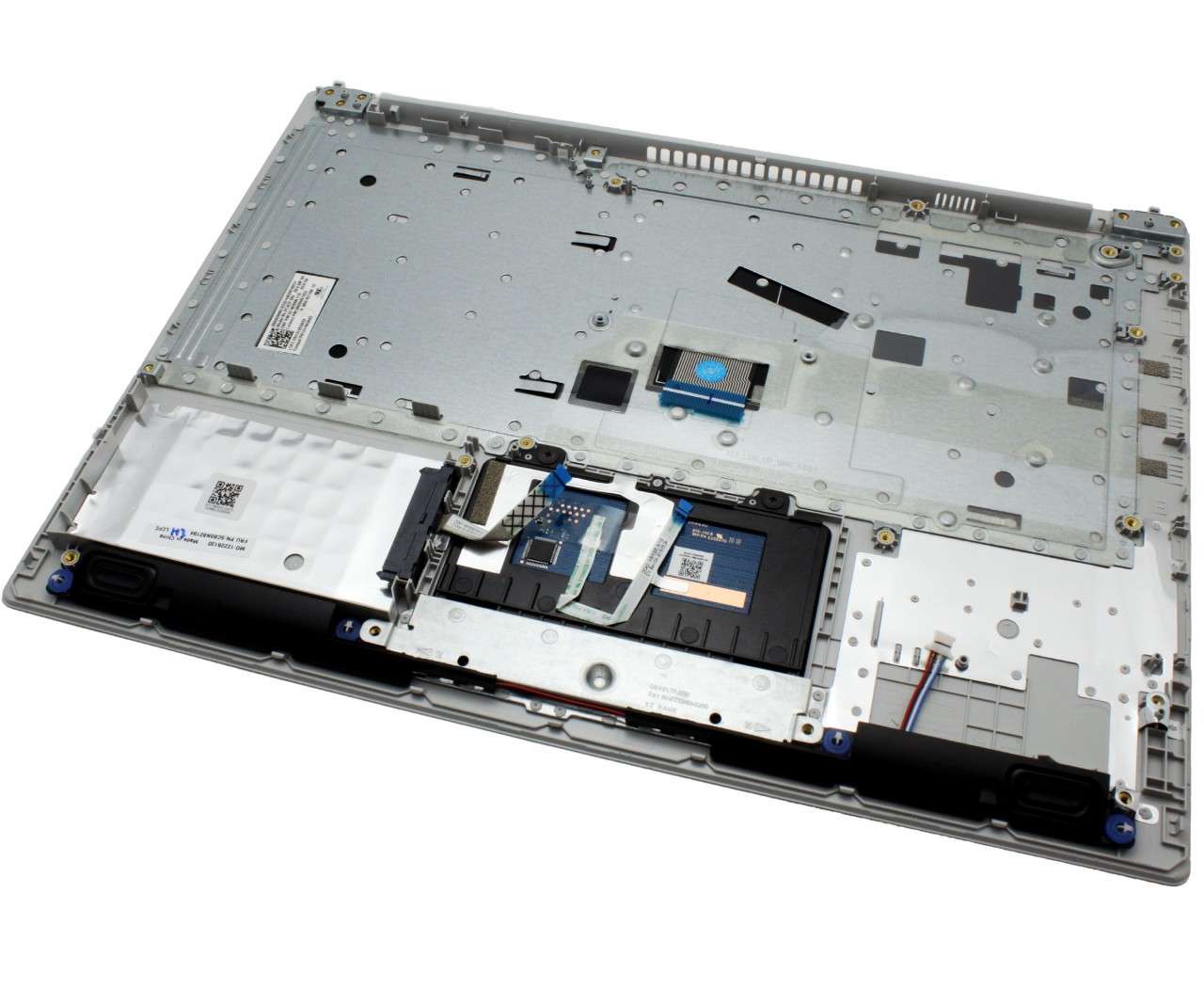 Tastatura Lenovo PD131YN3A02 Neagra cu Palmrest gri si Touchpad IBM Lenovo imagine noua 2022