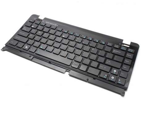 Tastatura Asus EEE PC 1215 neagra cu Rama neagra. Keyboard Asus EEE PC 1215 neagra cu Rama neagra. Tastaturi laptop Asus EEE PC 1215 neagra cu Rama neagra. Tastatura notebook Asus EEE PC 1215 neagra cu Rama neagra