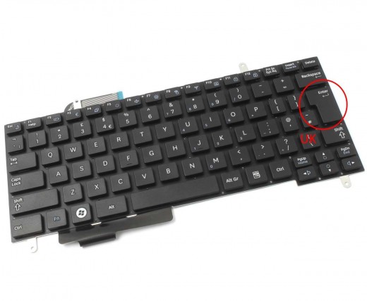 Tastatura Samsung  N250 neagra. Keyboard Samsung  N250. Tastaturi laptop Samsung  N250. Tastatura notebook Samsung  N250
