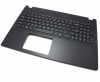 Tastatura Asus Pro P2520LJ Neagra cu Palmrest Negru. Keyboard Asus Pro P2520LJ Neagra cu Palmrest Negru. Tastaturi laptop Asus Pro P2520LJ Neagra cu Palmrest Negru. Tastatura notebook Asus Pro P2520LJ Neagra cu Palmrest Negru