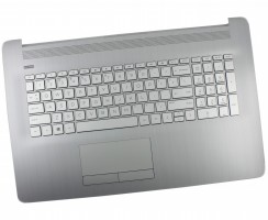 Tastatura HP L22750-00 Argintie cu Palmrest Argintiu si TouchPad iluminata backlit. Keyboard HP L22750-00 Argintie cu Palmrest Argintiu si TouchPad. Tastaturi laptop HP L22750-00 Argintie cu Palmrest Argintiu si TouchPad. Tastatura notebook HP L22750-00 Argintie cu Palmrest Argintiu si TouchPad