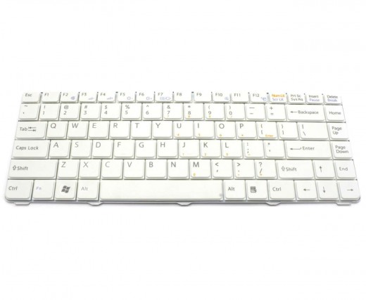Tastatura Sony Vaio VGN NR alba. Keyboard Sony Vaio VGN NR alba. Tastaturi laptop Sony Vaio VGN NR alba. Tastatura notebook Sony Vaio VGN NR alba