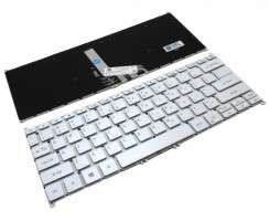 Tastatura Acer 11105158K201 Alba iluminata backlit. Keyboard Acer 11105158K201 Alba. Tastaturi laptop Acer 11105158K201 Alba. Tastatura notebook Acer 11105158K201 Alba