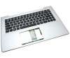 Tastatura Lenovo 460.03N09.0002 Neagra cu Palmrest Argintiu iluminata backlit. Keyboard Lenovo 460.03N09.0002 Neagra cu Palmrest Argintiu. Tastaturi laptop Lenovo 460.03N09.0002 Neagra cu Palmrest Argintiu. Tastatura notebook Lenovo 460.03N09.0002 Neagra cu Palmrest Argintiu